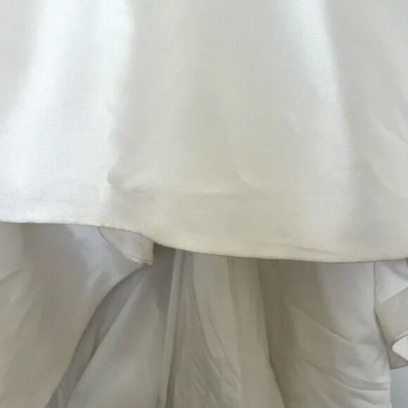 Pronovias “Jory” Off-White Strapless A-line Gown - Picture 9 of 16